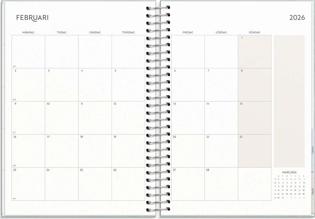 Burde 2026 Kalender, Life Organizer Family Planner