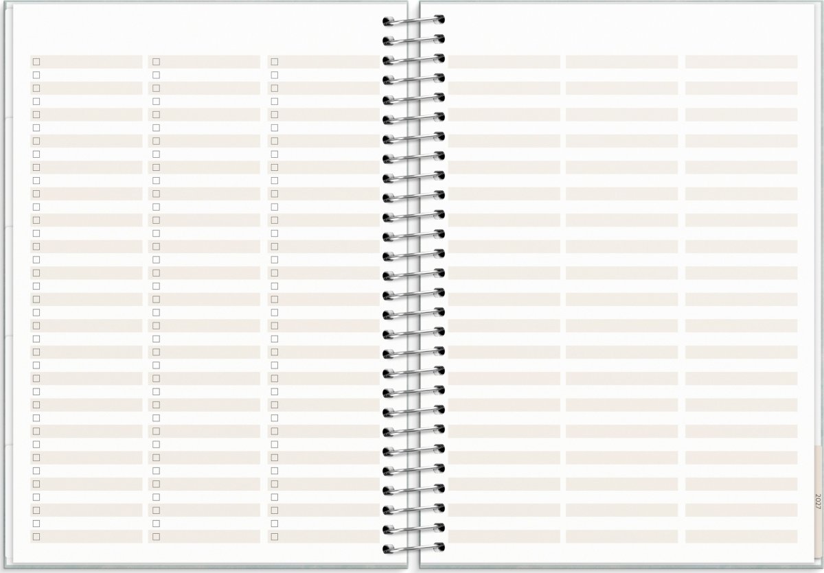 Burde 2026 Kalender, Life Organizer Family Planner
