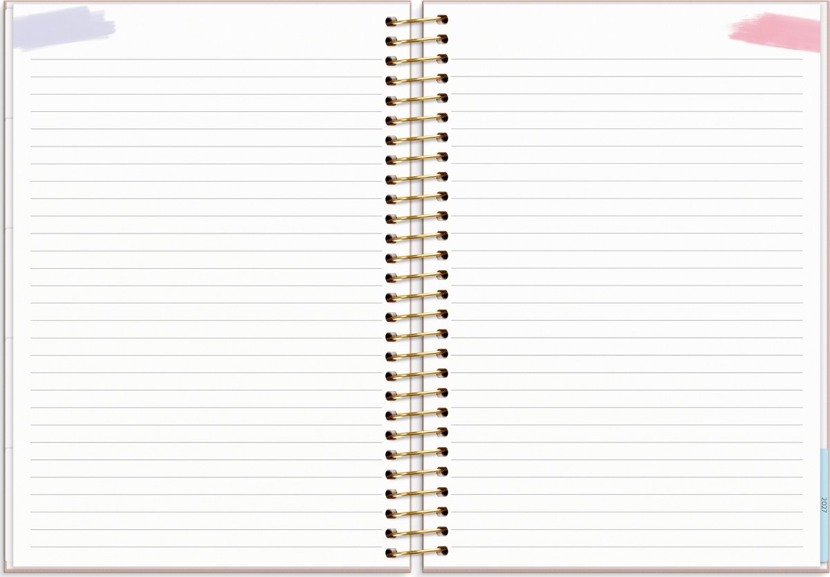 Burde 2026 Kalender, Life Organizer, Rosa