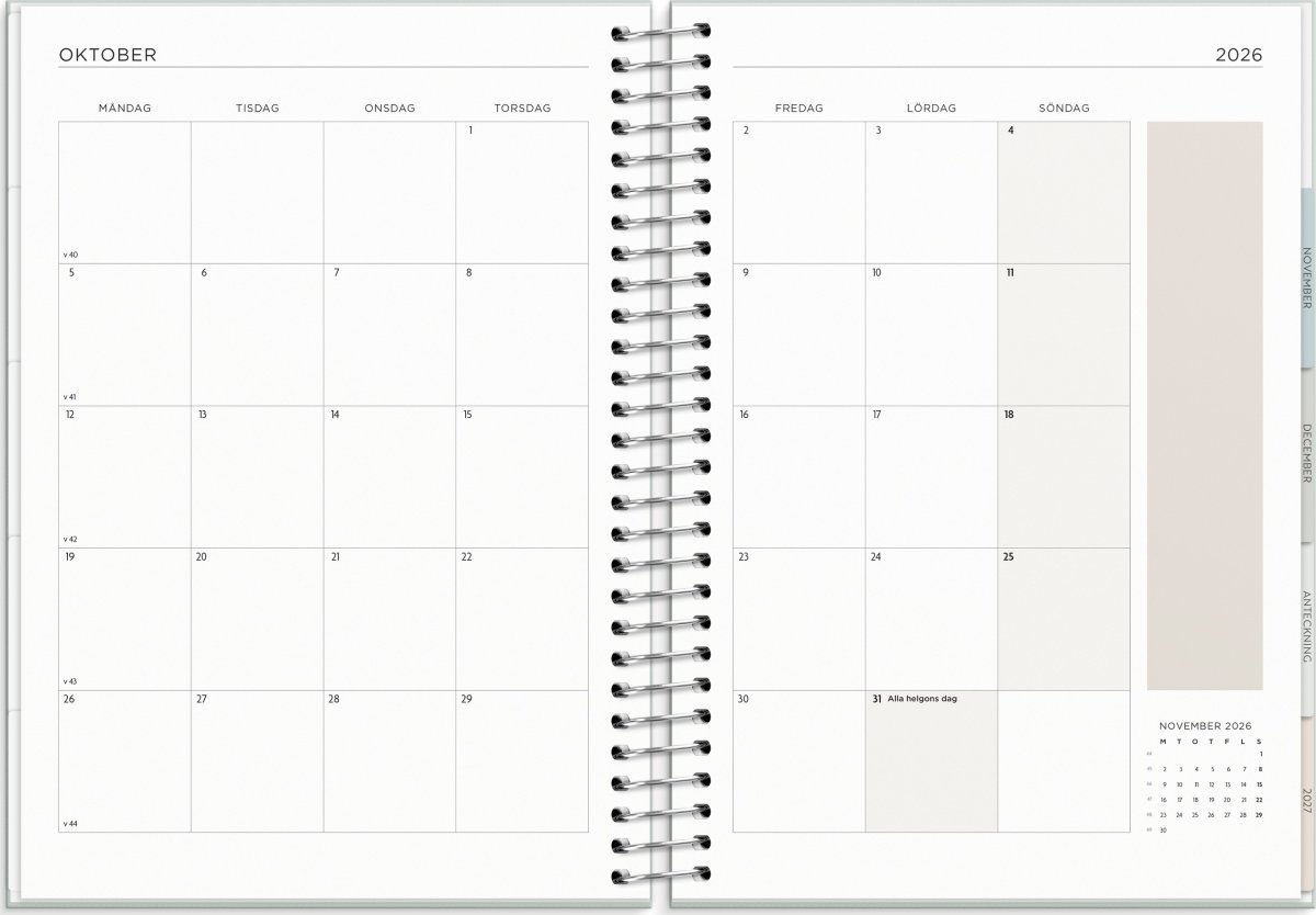 Burde 2026 Kalender, Life Organizer To Do