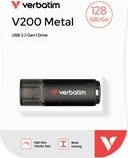 Verbatim USB-minne 3.2 V200, 128 GB, metall