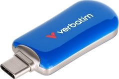 Verbatim Plectra USB-C Flash Drive, 512 GB, blå