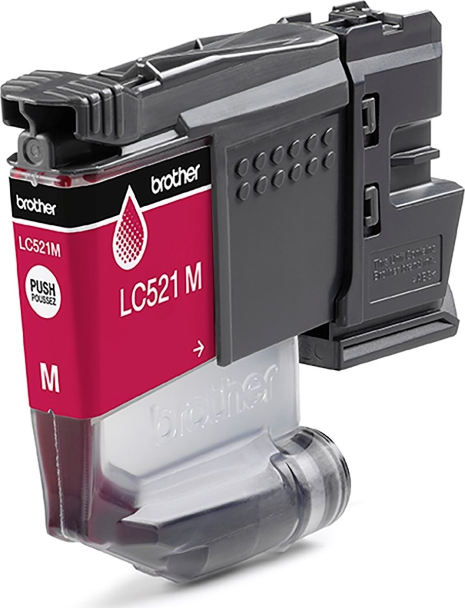 Brother LC521M bläckpatron, magenta