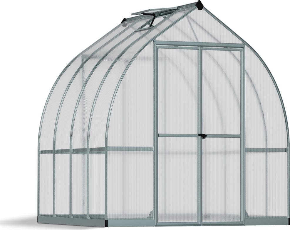 Palram Canopia Bella Växthus, 6 m2, silver