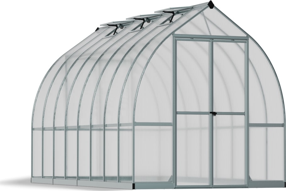 Palram Canopia Bella Växthus, 12 m2, silver