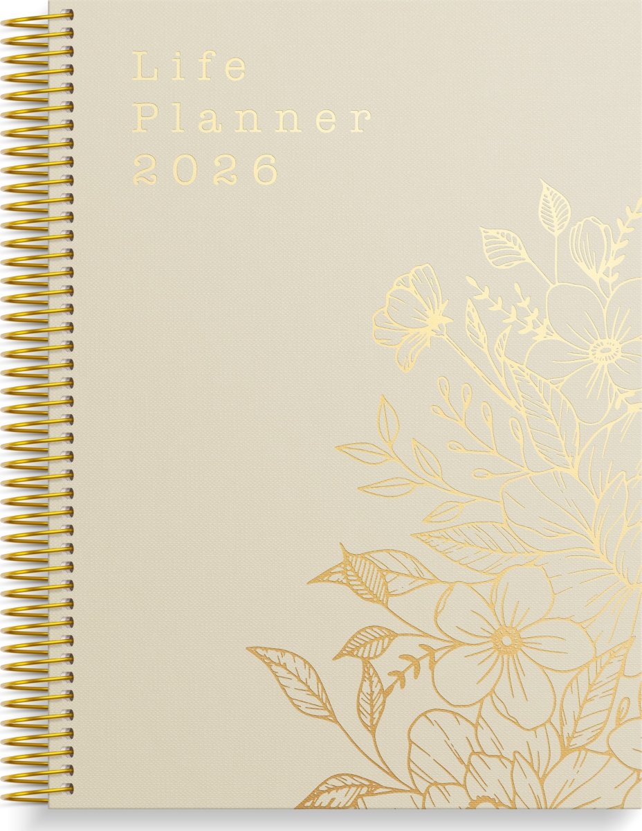 Burde 2026 Kalender, Life Planner, Bloom