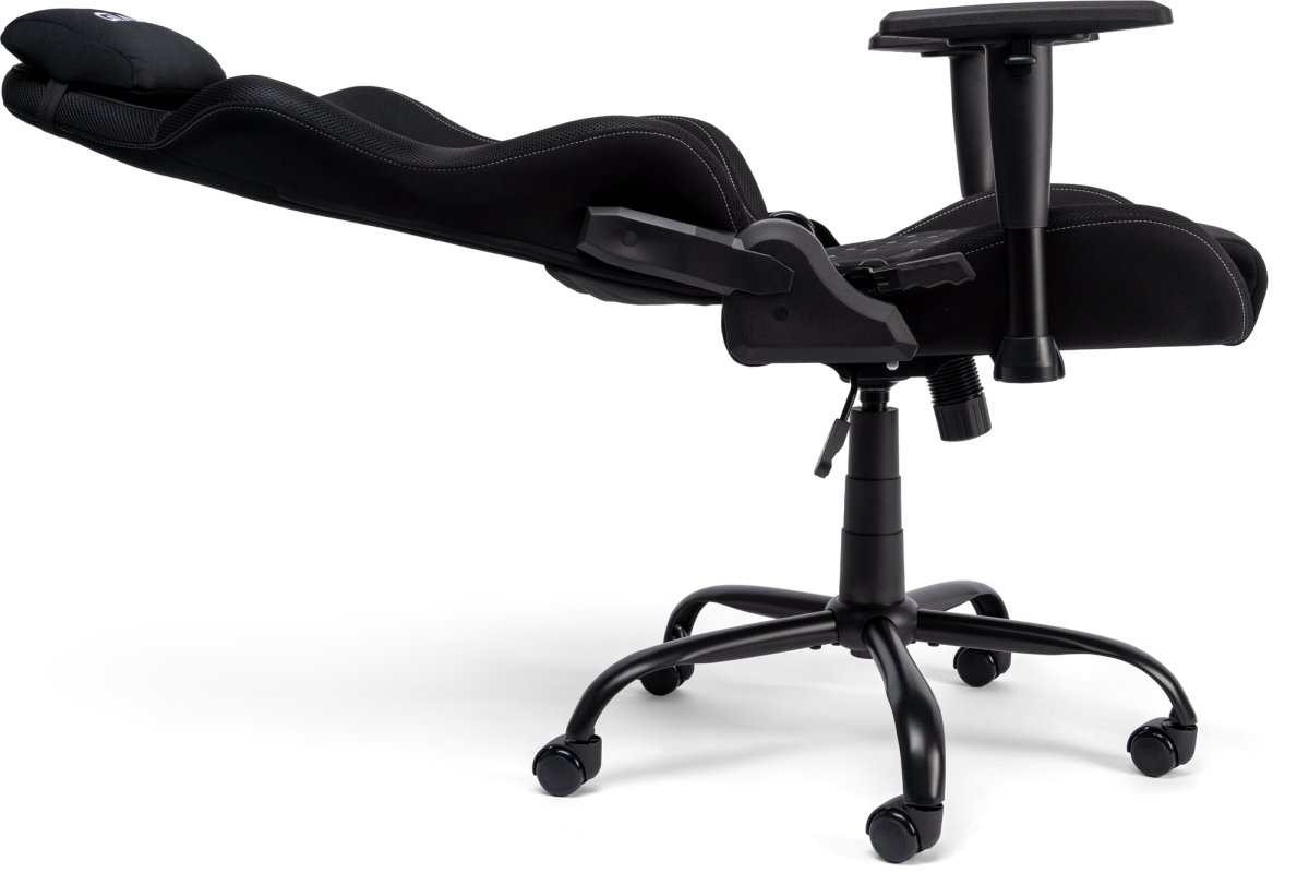 GIANT Gamingstol, RGB-ljus, svart