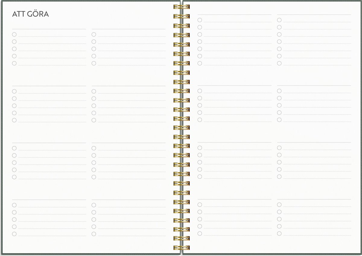 Burde 2026 Kalender, Life Planner, Do More