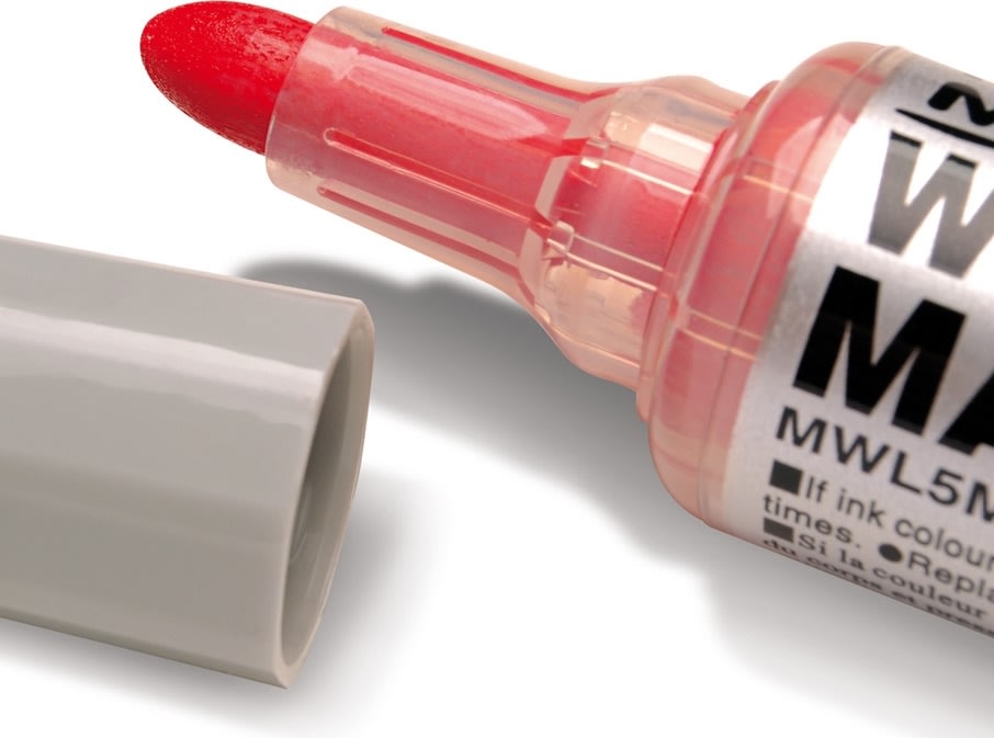 Pentel Maxiflo Whiteboardpenna, röd