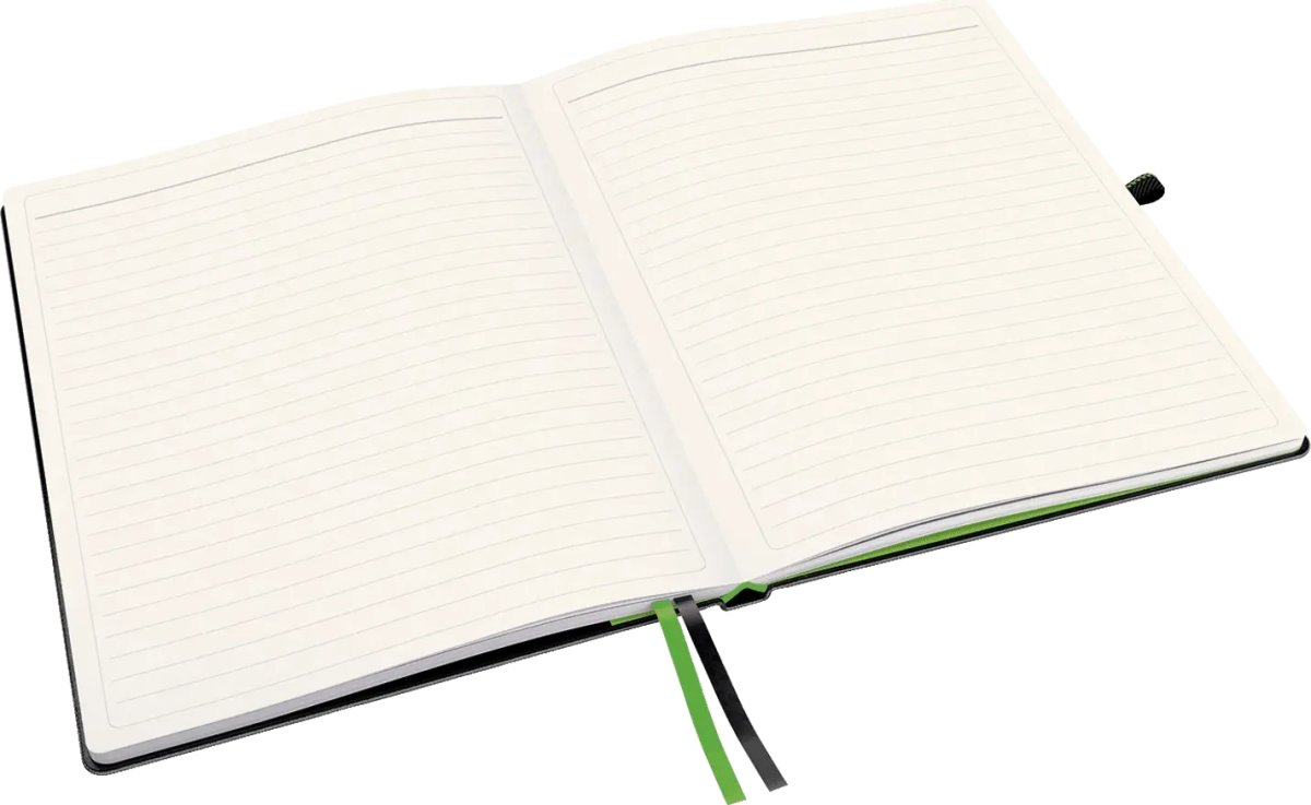 Leitz Complete anteckningsbok A4, rutat, svart