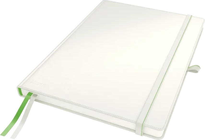 Leitz Complete anteckningsbok A4, rutat, vit