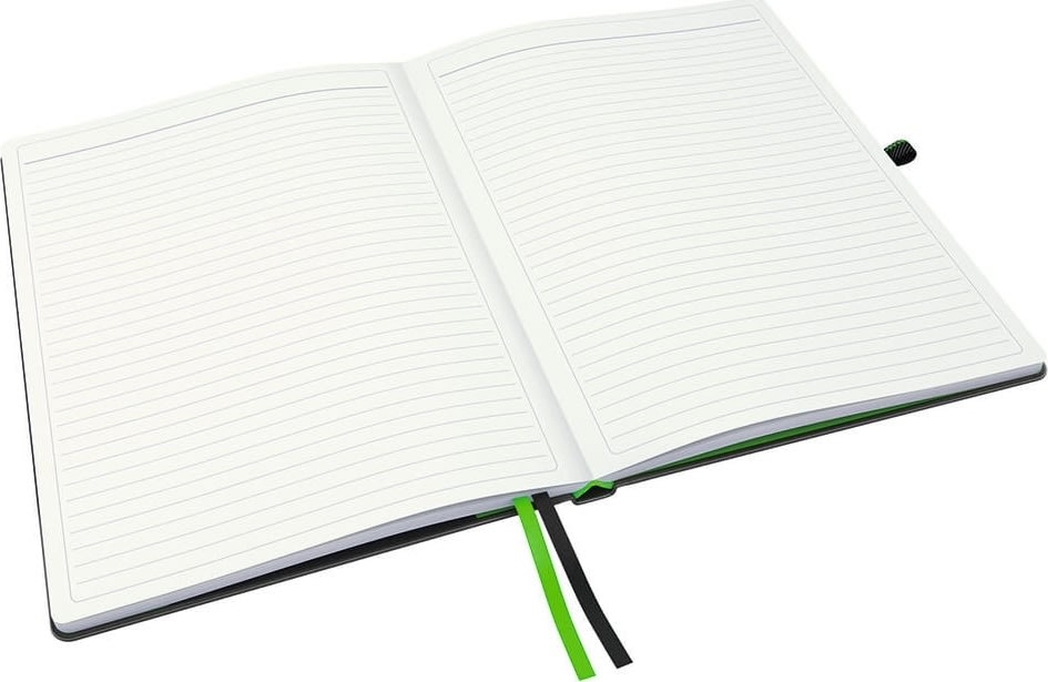 Leitz Complete anteckningsbok A4, linjerat, svart
