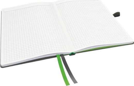 Leitz Complete anteckningsbok A5, rutat, svart