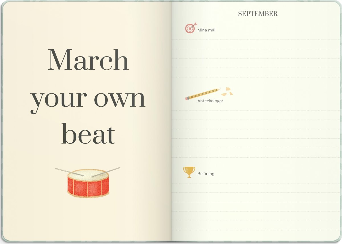 Burde 2026 Kalender, Life Planner, Dream & Do