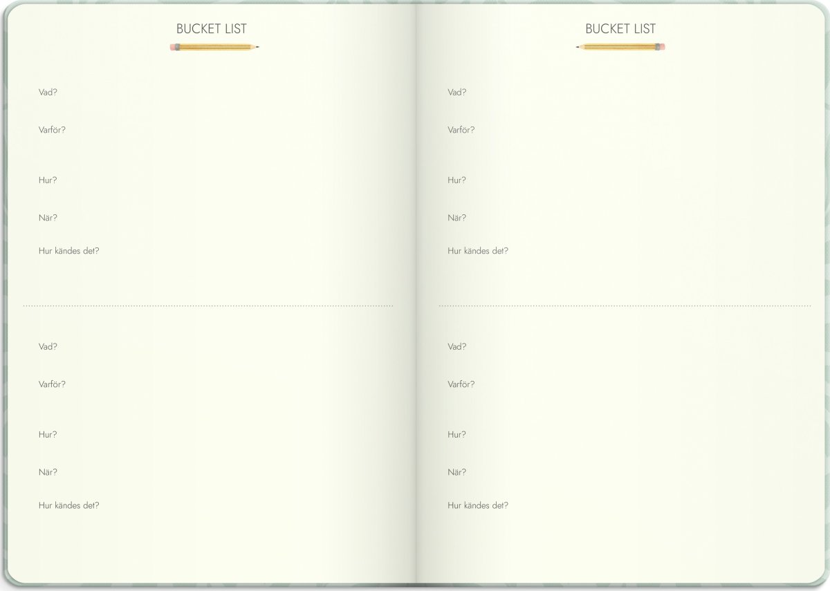 Burde 2026 Kalender, Life Planner, Dream & Do
