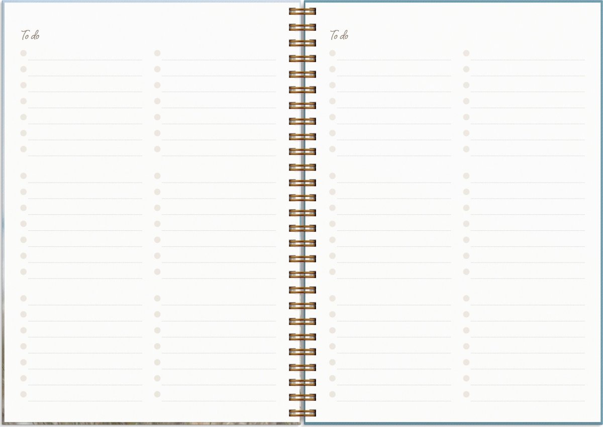 Burde 2026 Kalender, Life Planner, Feel Good