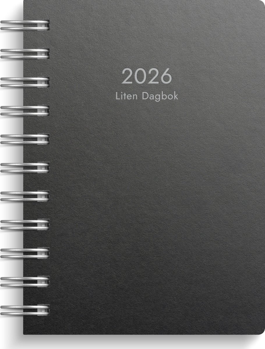 Burde 2026 Kalender, Liten Dagbok, Eco Line