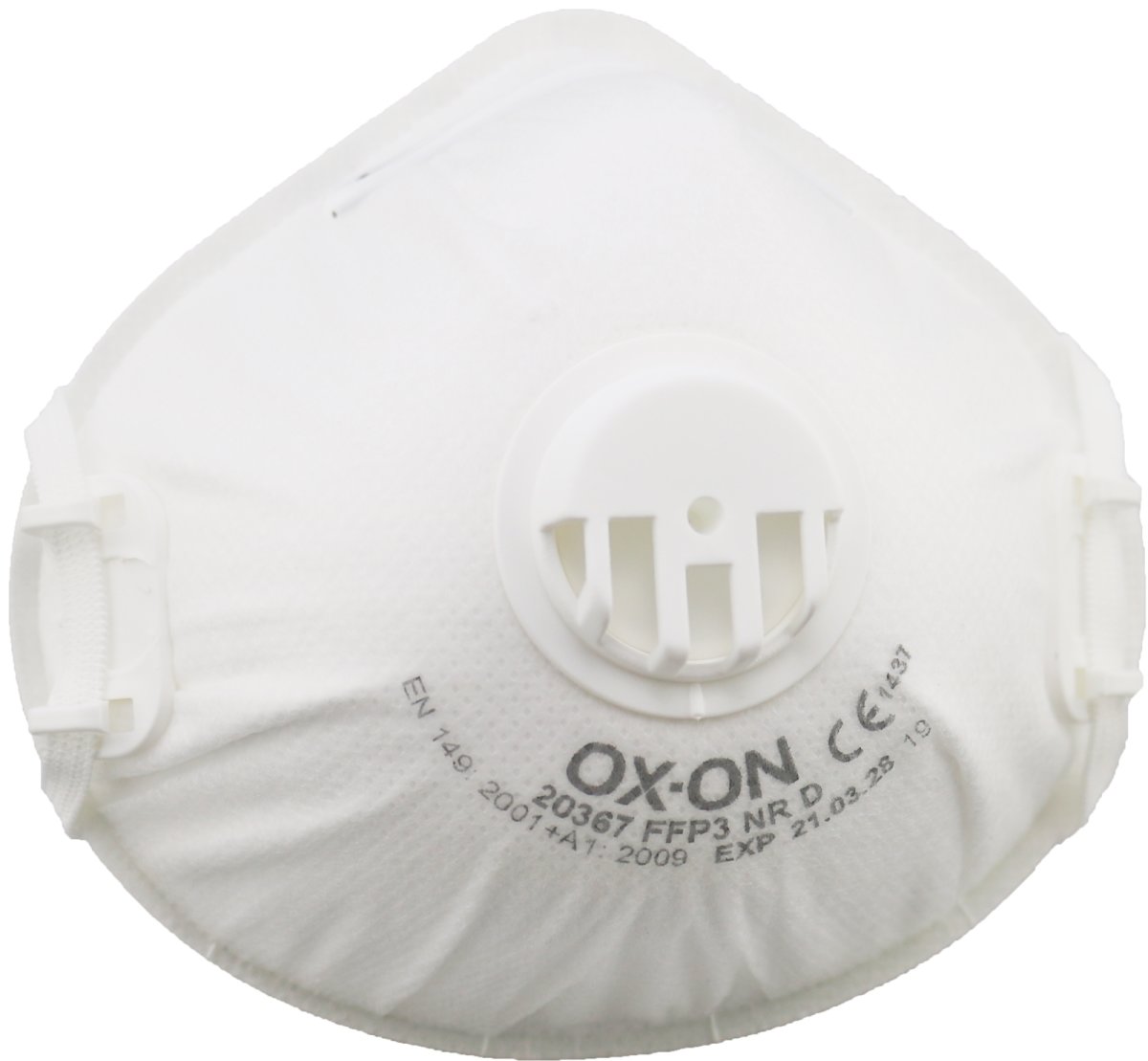 OX-ON Dammask Basic FFP3 NR D m/ventil, 10 st.