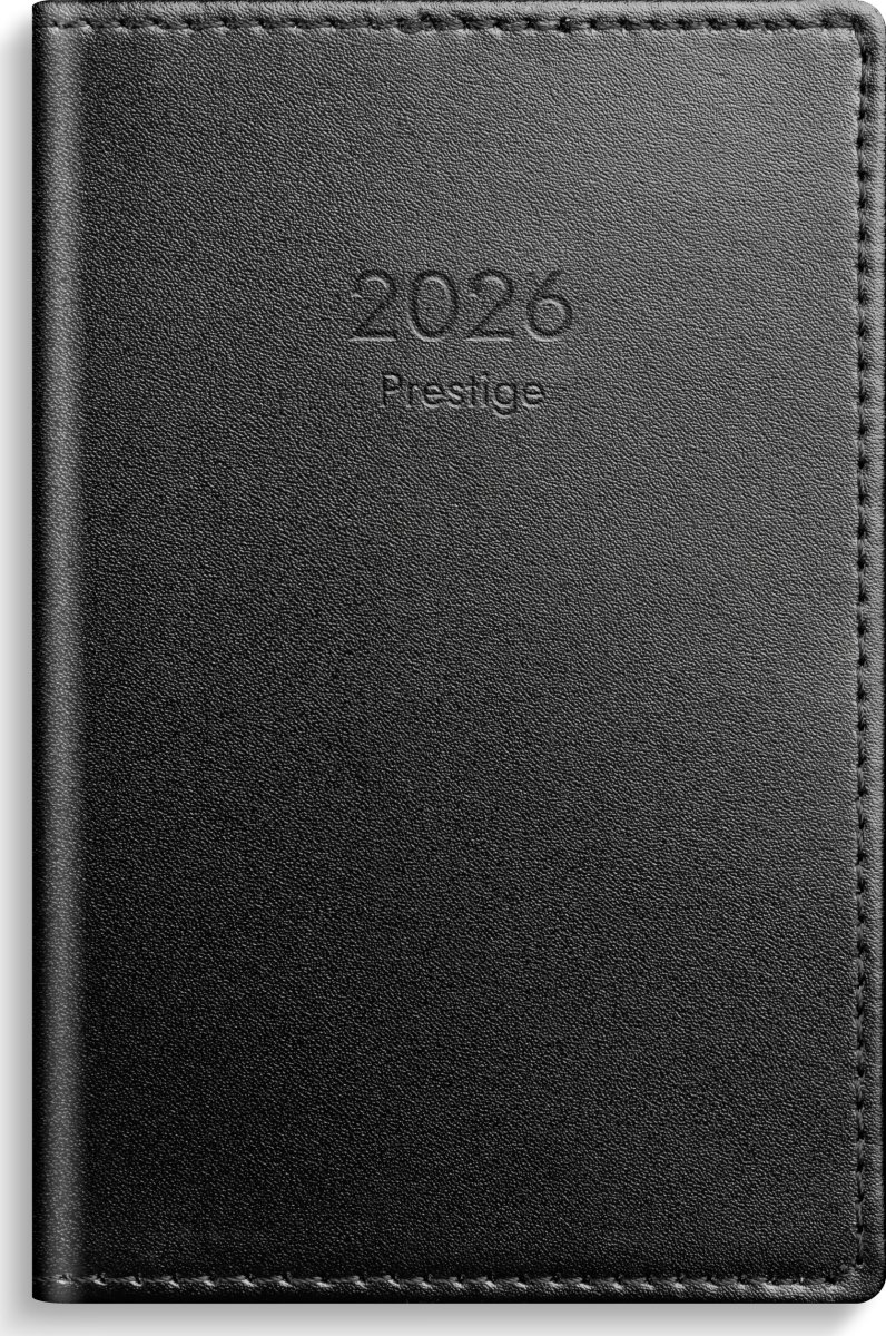 Burde 2026 Kalender Prestige, Skinn, Svart