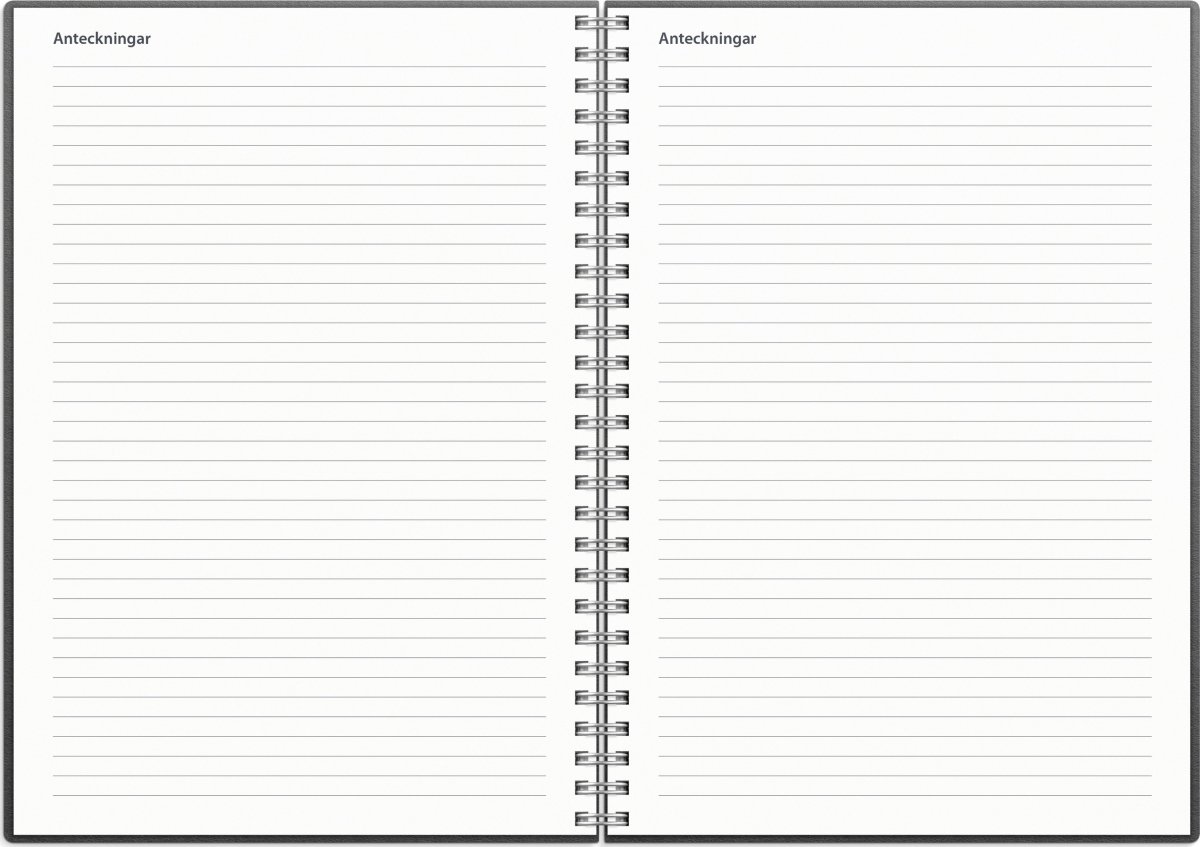Burde 2026 Kalender, Projektkalendern