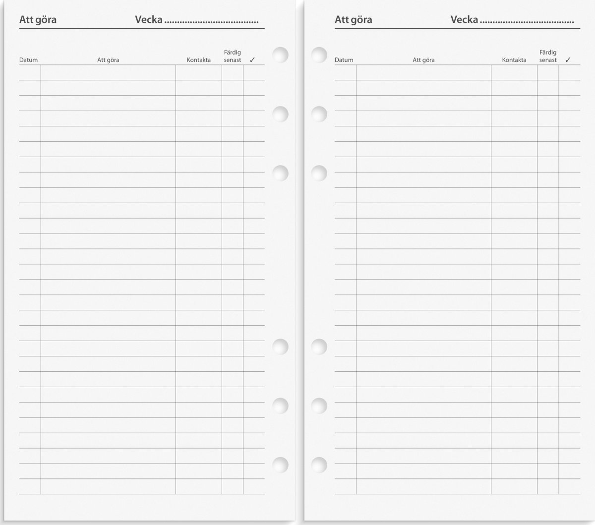 Burde 2026 Kalender, Regent Grundsats
