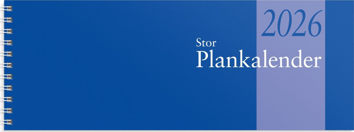 Burde 2026 Kalender, Stor Plankalender
