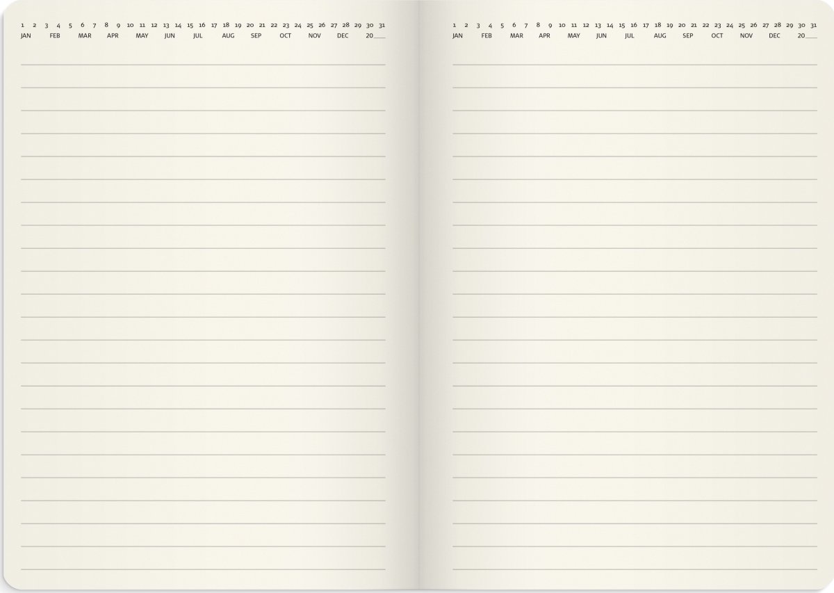 Burde 2026 Stor Veckokalender, Forma De Luxe, Brun