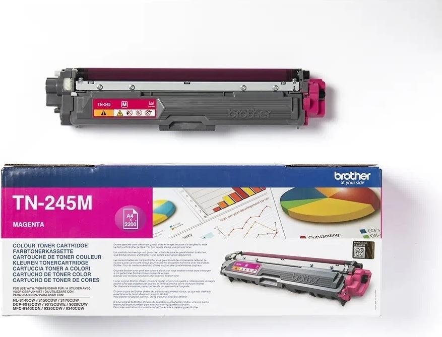 Lasertoner Brother TN245M Magenta 2200 sidor