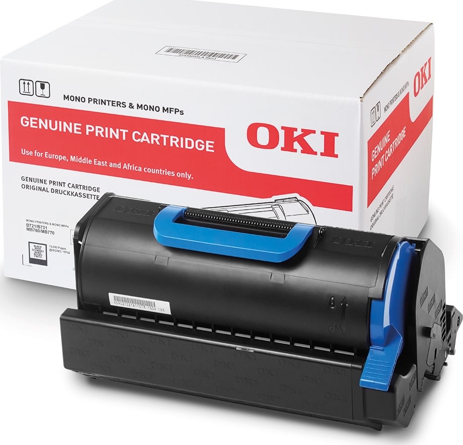 Lasertoner OKI 45488802 Svart 18 000 sidor