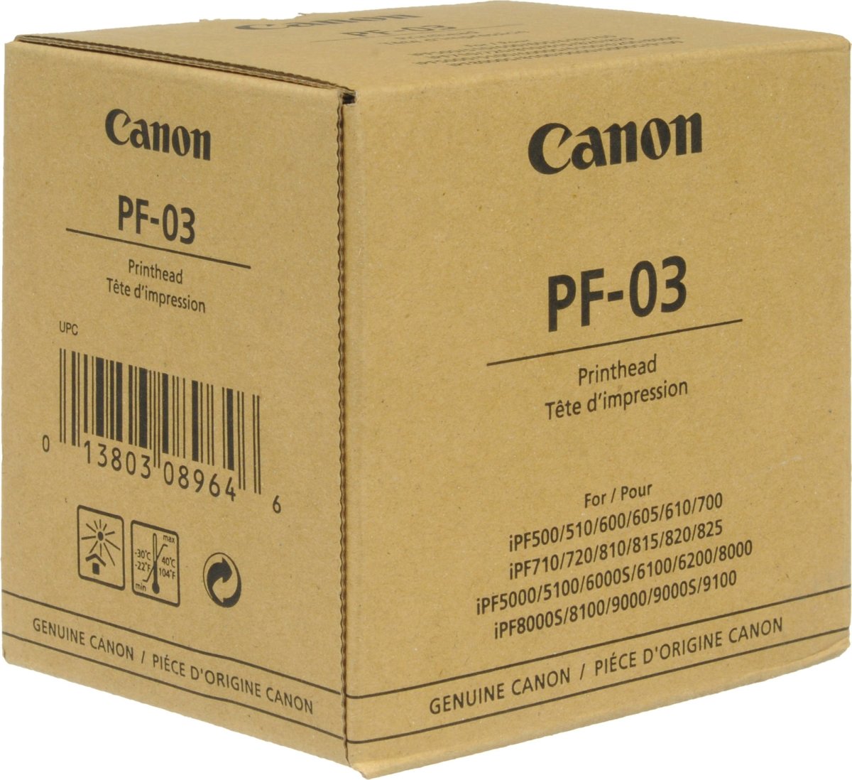 Canon PF-03 skrivhuvud