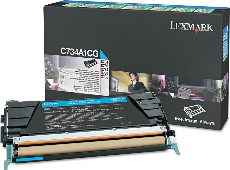 Lasertoner Lexmark X746A1CG Blå 7000 sidor