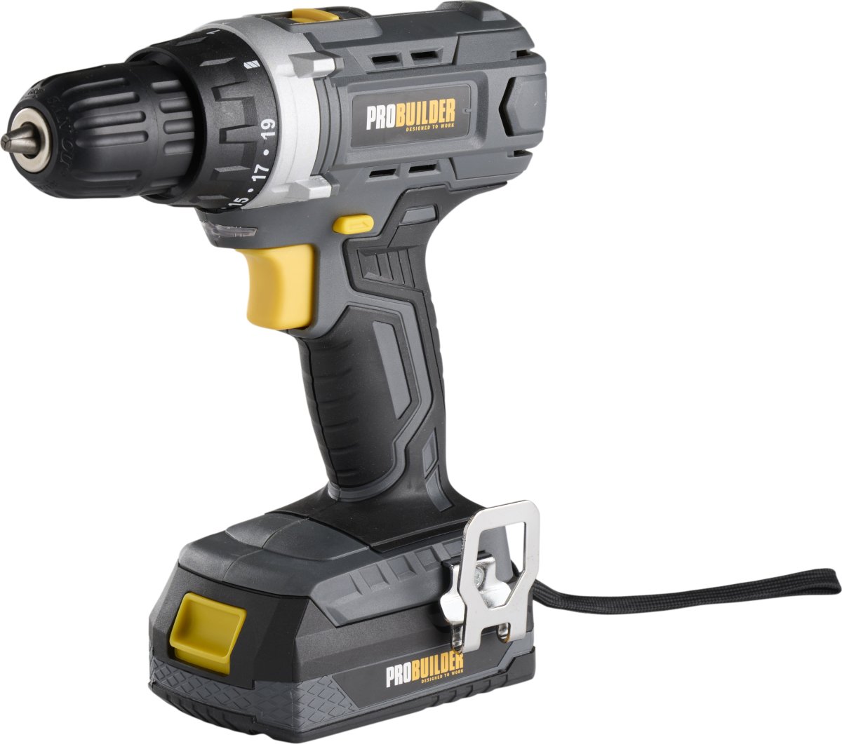 Probuilder 18V Borrmaskin, batteridriven