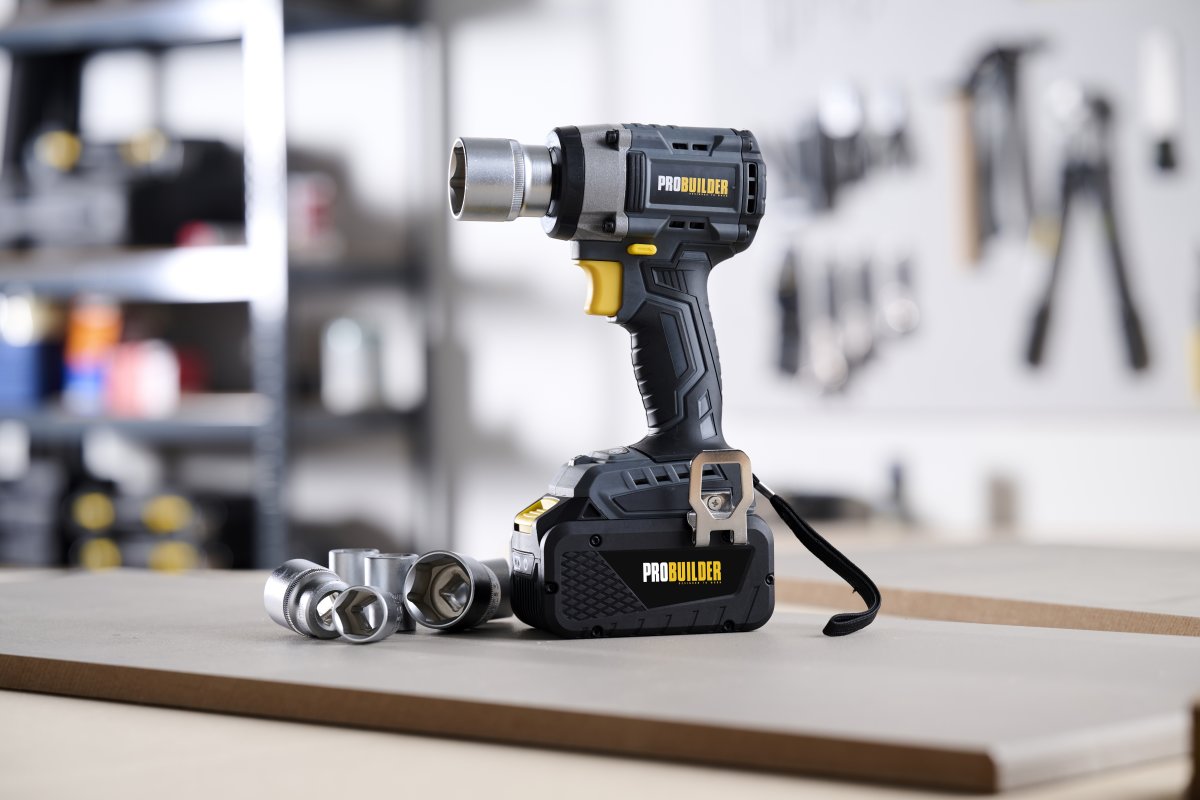 Probuilder batteridriven mutterdragare 18V, 350Nm