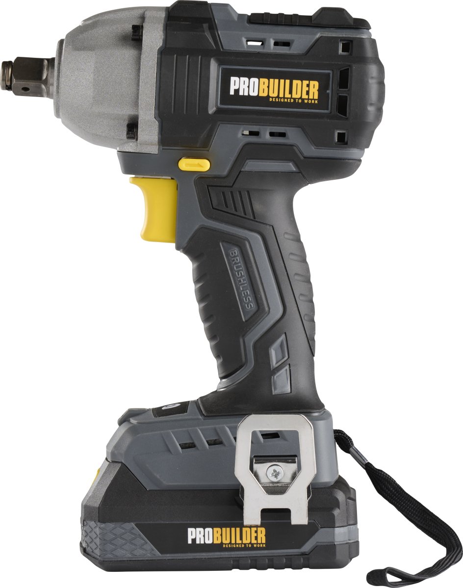 Probuilder kolborstfri Hjulmutterdragare 18V/500Nm