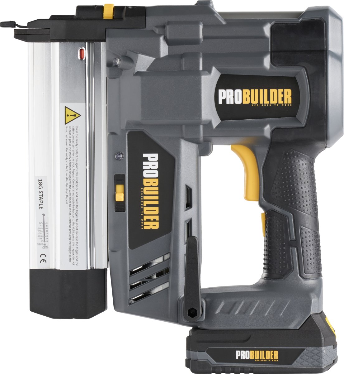 Probuilder batteridriven spikpistol 18V