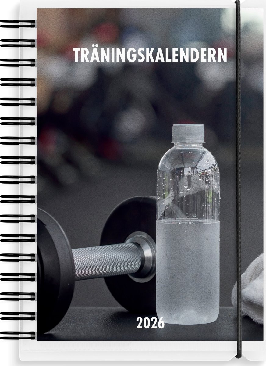 Burde 2026 Träningskalendern, A6, 2i1