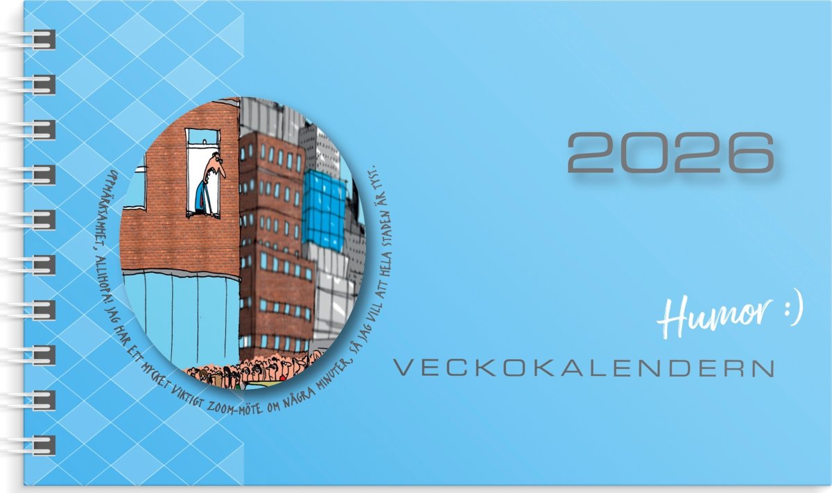 Burde 2026 Vecvokalendern, Humor
