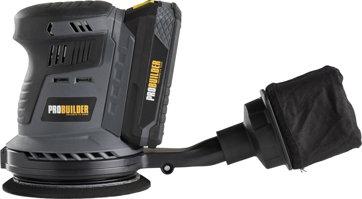 Probuilder borstlös batteridriven excenterslip 18V