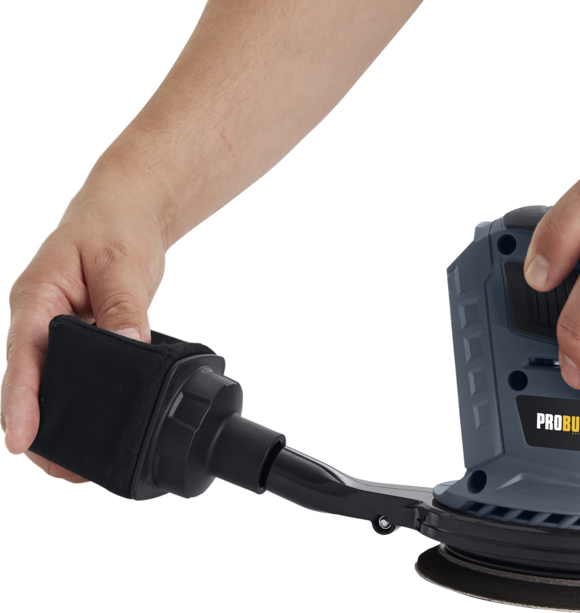 Probuilder borstlös batteridriven excenterslip 18V