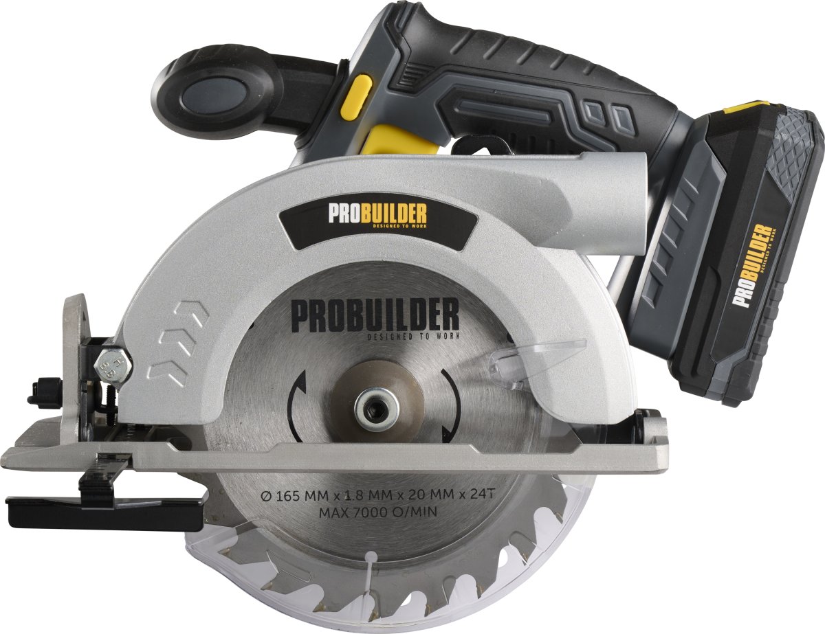 Probuilder batteridriven cirkelsåg 160 mm. 18V