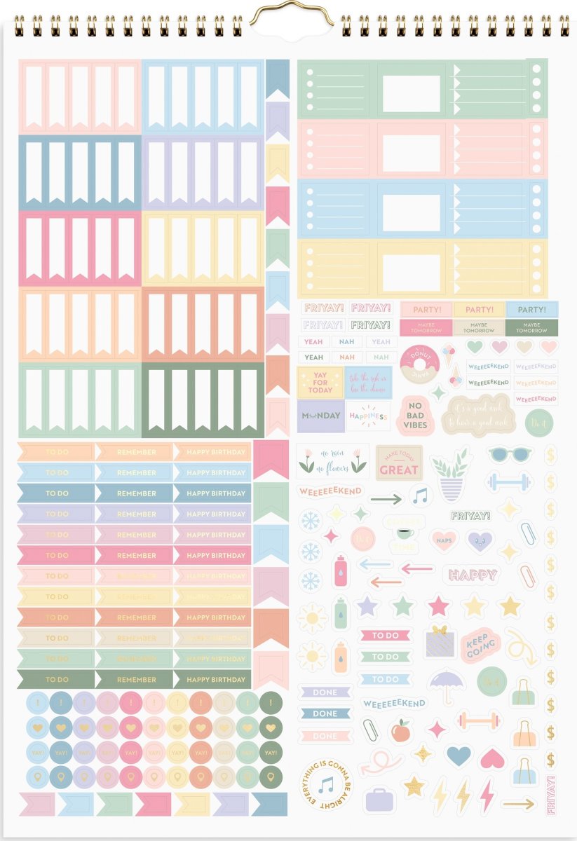 Burde 2026 Väggkalender, Life Organizer