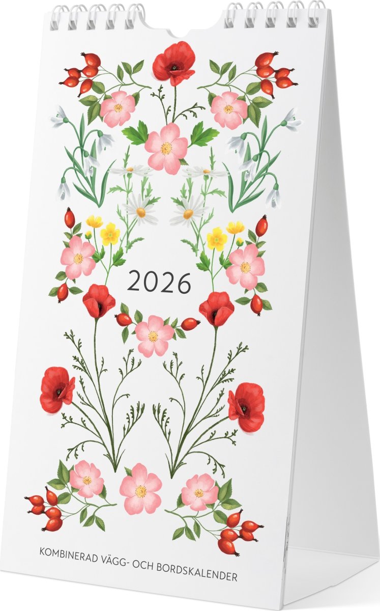 Burde 2026 Kalender, Mini Duo