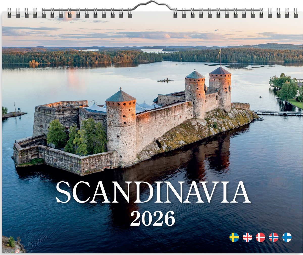 Burde 2026 Väggkalender, Scandinavia