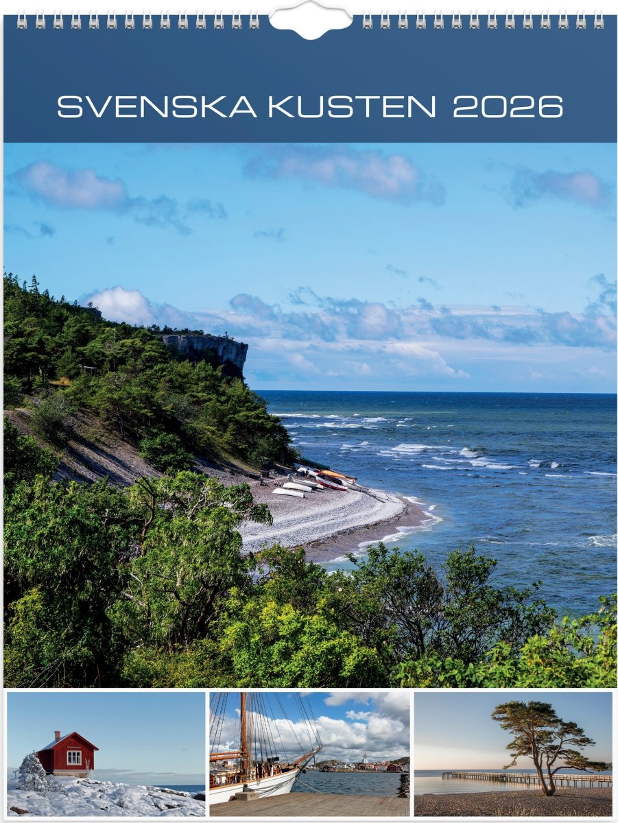Burde 2026 Väggkalender, Svenska Kusten