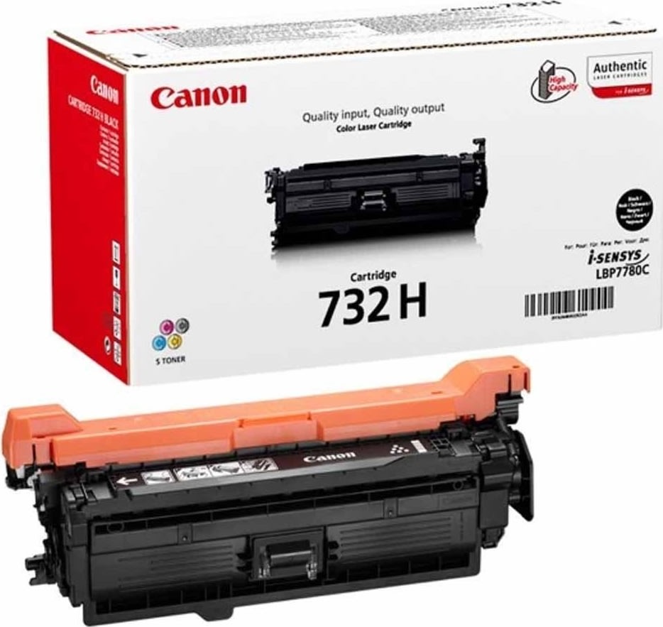 Lasertoner Canon 732H/6264B002 Svart 12 000 sidor