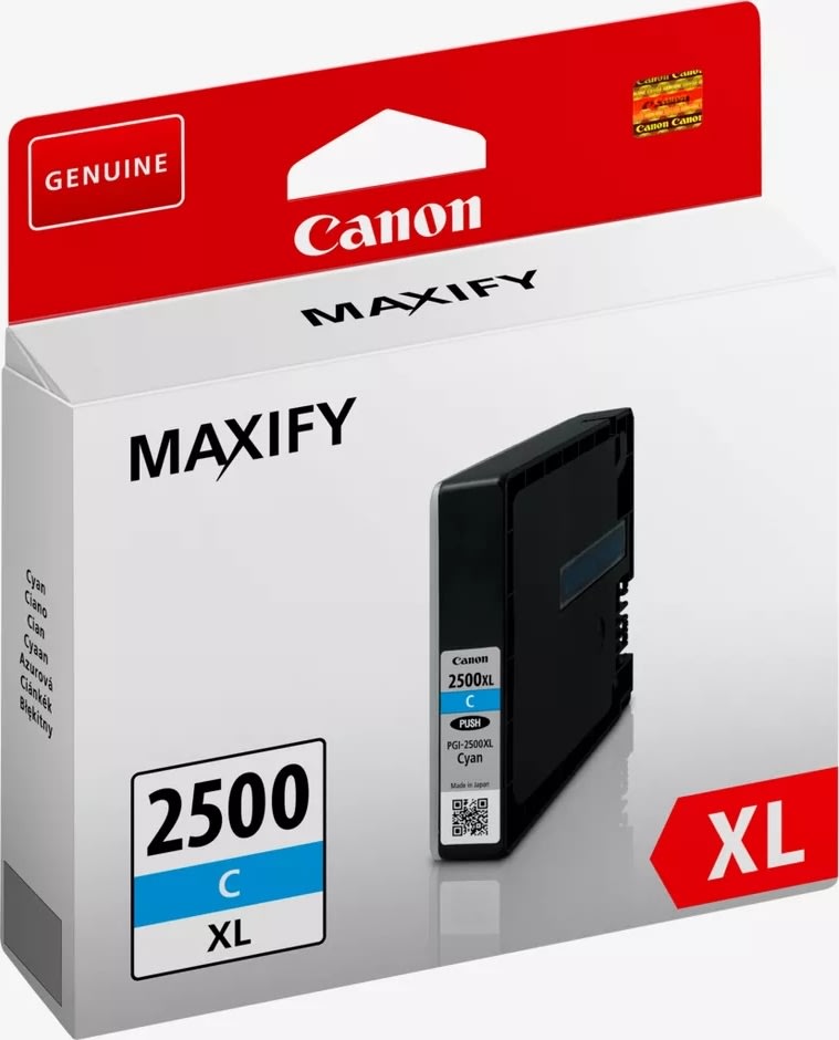 Canon PGI-2500XL Maxify, bläckpatron, cyan
