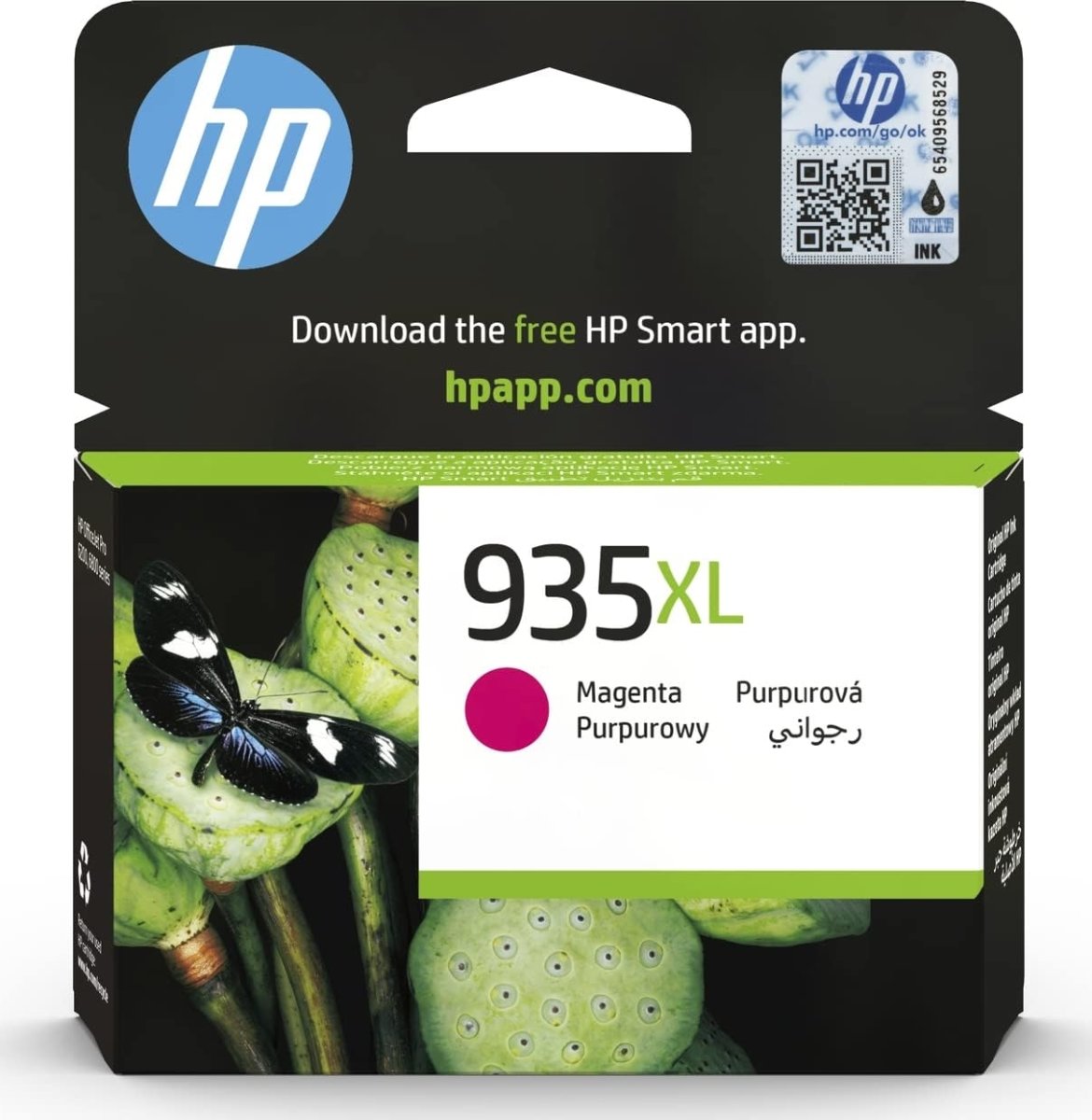 Bläckpatron HP 935XL/C2P25AE Röd 825 sidor