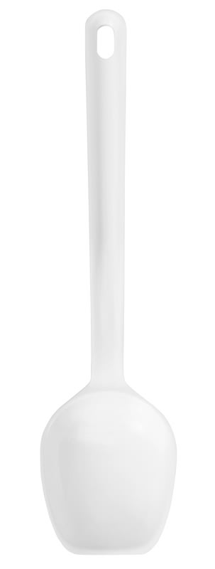 GastroMax Grytsked, plast, Small, 22 cm, vit