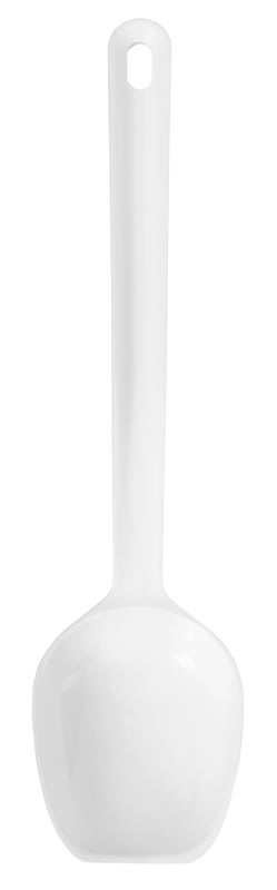 GastroMax Sked, plast, medium, 27 cm, vit