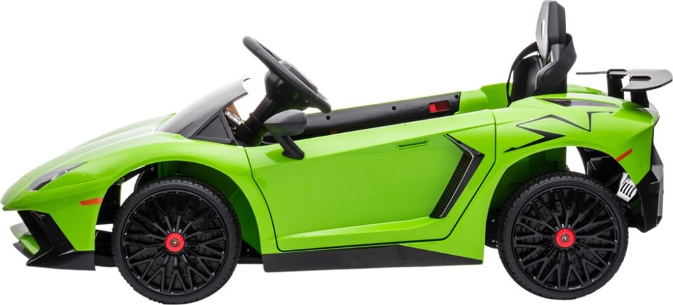 NORDIC PLAY Elbil Lamborghini Aventador, 12V, grön
